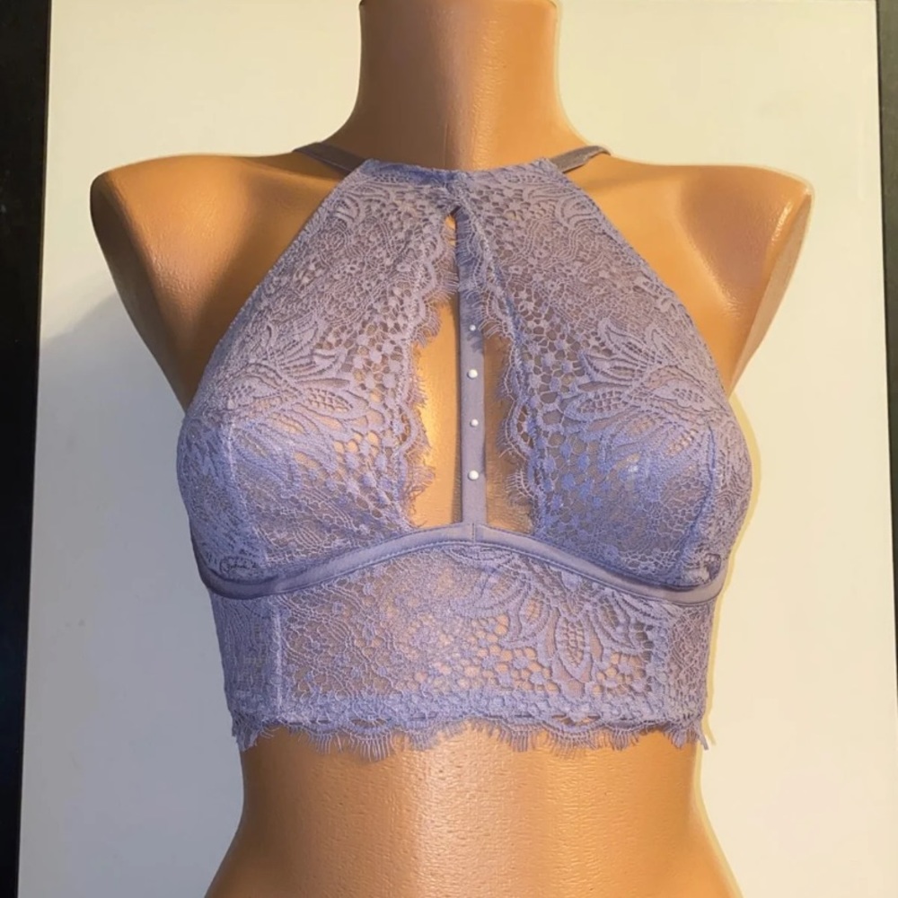 Victoria's Secret Lilac Harness Bralette